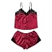 Produktbild Crylee Sexy Dessous Intimates Unterwäsche Spitze Nachtwäsche Nachtwäsche Pyjama Trainingsanzug Schlinge Versammeln Kabellos Nahtlos Verstellbarer Riemen Komfortabel Sanft