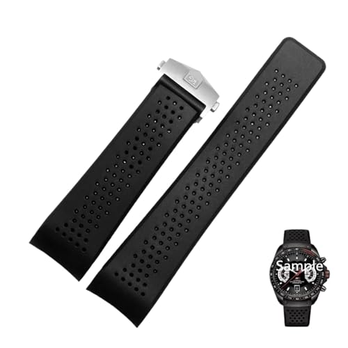 Bracelet de montre en caoutchouc premium pour TAG HEUER Racing