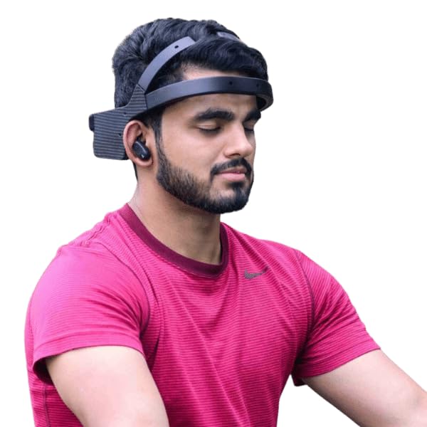Neuphony Brain Sensing Headband Mental Health Monitor Guided
