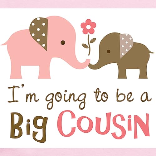 Cafepress 049303723736600 Big Cousin Elephant Infant Bodysuit Infant Bodysuit Baby Romper thumb #1