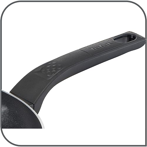 Tefal Easy Cook & Clean wok tava 28 cm, neprianjajući sloj, toplinski signal na idealnoj temperaturi prženja, NIJE pogodna za indukciju, lako se čisti, Made in France, crna, B5551933