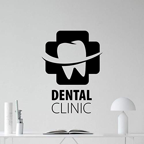 LYOMAN® Dental Clinic Wall Decal Stomatology Vinyl Sticker Art Dentist Decor Mural Wall Stickers Modern Decoration Mural Wall Decal Vinyl Wall Decals