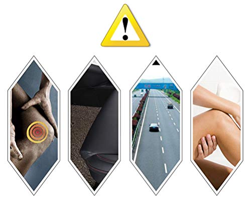 GYMNLJY Autostoel kussen met comfort been ondersteuning kussen, been Rest uitgebreid lederen kussen voor lange afstand rijden voor auto's bussen treinen kantoor huis, zwart1 - Afbeelding 7