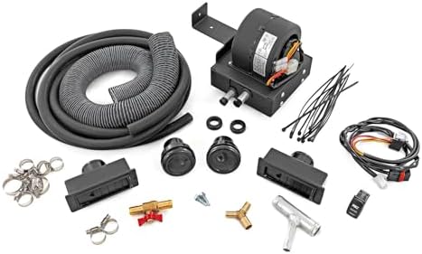 Rough Country Cab Heater for Polaris Ranger XP 1000 (2017-2023) - 12V UTV Heating System, Fast Cabin Warm-Up & Defrost