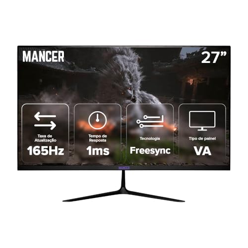 Monitor Gamer Mancer Horizon Z21 com 75Hz, 1ms, Tela 21.45 polegadas Full HD