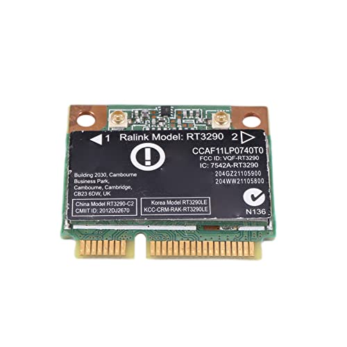 Carte réseau RT3290 Demi PCI-E pour ajouter le WiFi 2,4 GHz et Bluetooth au PC