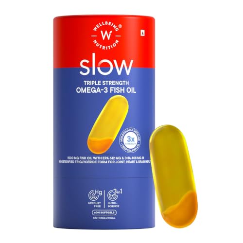 WELLBEING NUTRITION Store Wellbeing Nutrition Slow 3x Strength Omega - Image 2