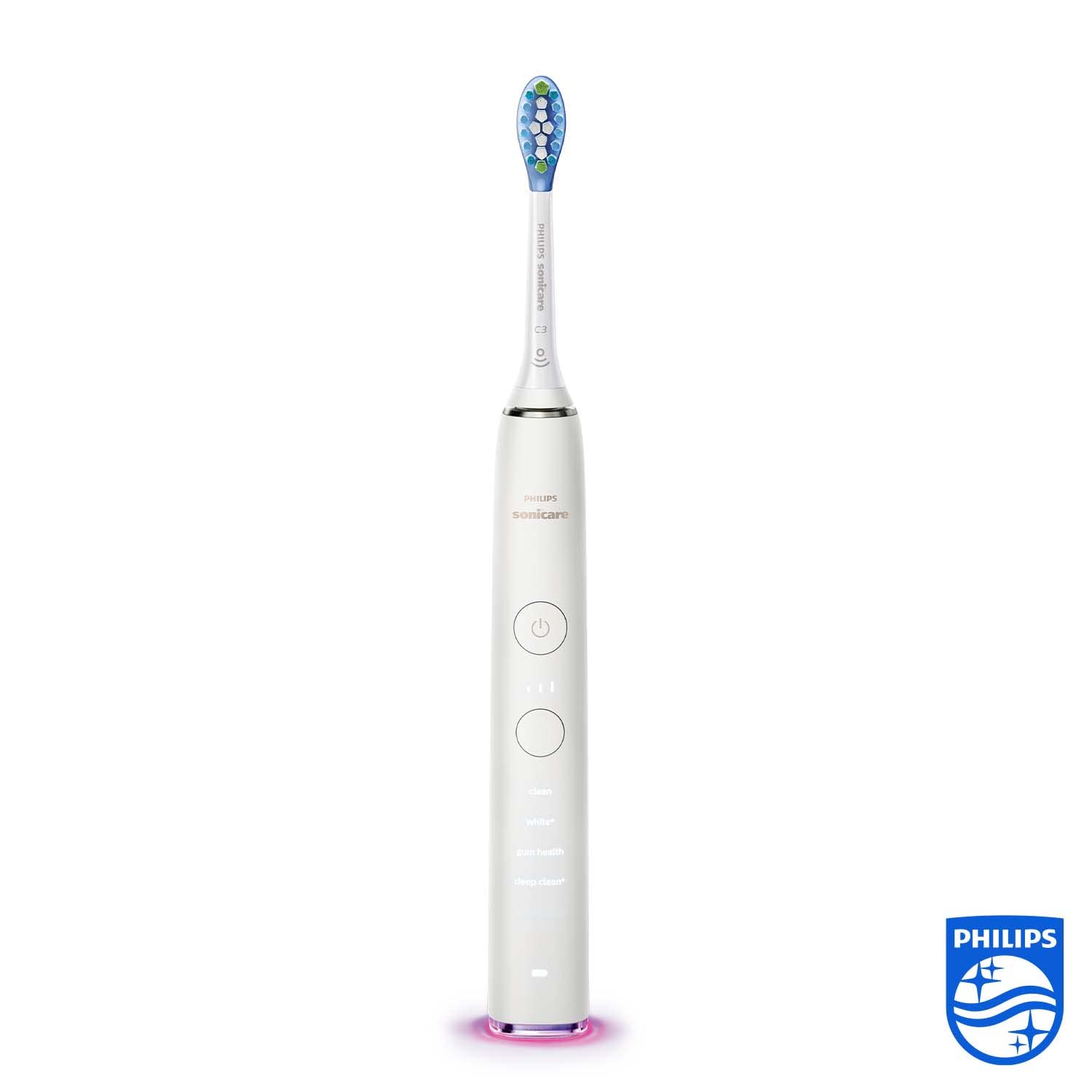 Penna Philips Sonicare DiamondClean Smart HX9901/03 4 Programmi Bianca - Dettaglio