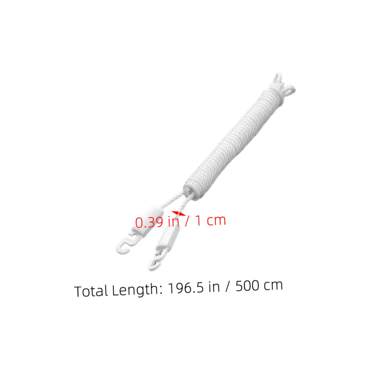Cabilock Lot De 5 Cordes À Linge Multifonctions pour Lextérieur Robustes Coupe-Vent Et Non Séchantes pour Le Camping À Domicile