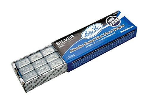 Image of Motion Pro 08-0454 Silver Steel Wheel Weight