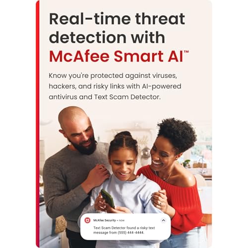 McAfee+ Premium Family Unlimited Devices 2025 | Cybersecurity Software Includes Antivirus, Secure VPN, Password Manager, Identity Monitoring, Parental Controls | 1-Year Subscription with Auto-Renewal - Thumbnail 3