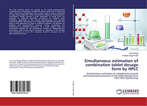 Simultaneous estimation of combination tablet dosage form by HPLC: Simultaneous estimation of...