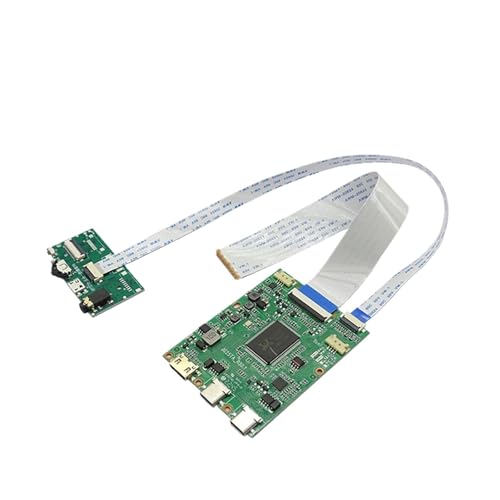 4Lanes EDP Control Driver Board - 2K 1080P 120Hz 144Hz LCD Screen Motherboard for HDMI & Type-C All-in-One DIY Portable Display Solution