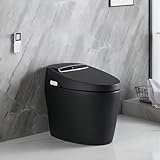 Homary Modern Smart Toilet, One-Piece 1.27 GPF Toilet Intelligent Elongated Bidet Toilet Auto Flush, Foot Sensor Operation, Heated Seat, Warm Water and Dry, Air Dryer, Digital Display