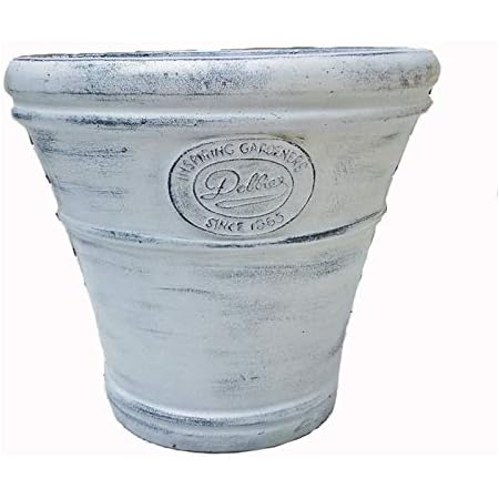 Amazon 大型 植木鉢 アンティーク風 クルス アイスウォッシュ 40cm Fei Sb 16 003p おしゃれ ヨーロピアンなテラコッタ 陶器鉢 ベトナム鉢 素焼き鉢 園芸 ガーデニング プランター 鉢