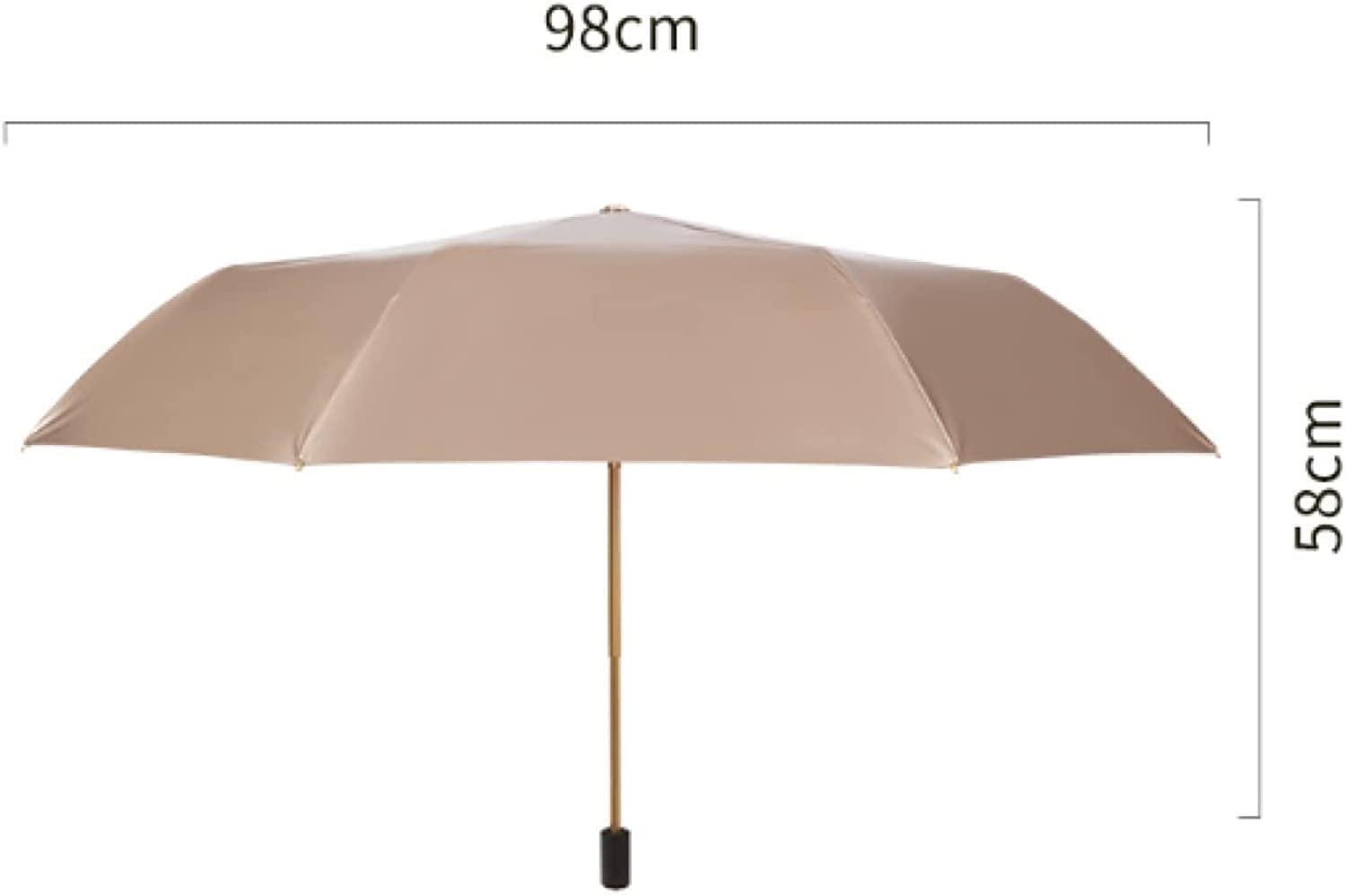HLTYGWX Parapluie de Voyage Pliant Coupe-Vent Ultra-léger Compact Portable Parapluie ensoleillé pluvieux pour Hommes Femmes Femme Parapluie imperméable