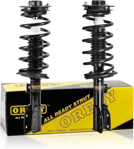 OREDY Front Struts with Coil Spring Assembly Repalcement for Chevy Equinox Captiva Sport Saturn Vue GMC Terrain Pontiac Torrent - 172526 172527