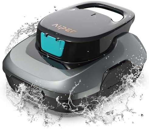 AIPER Scuba SE Robot Piscine, Aspirateur Piscine sans Fil, 90 Min...