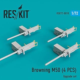Reskit RSU72-0018 - 1/72 â€“ Browning M50 (4 pcs) Upgrade Set