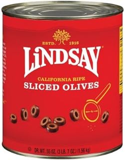 Sliced California Ripe Olives - 55 Ounce (2 Pack)