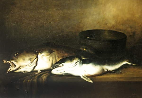 Art tableau poisson de mer Antoine Vollon pour une déco murale de salon