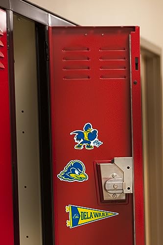 Image of University of Delaware 8ct Vinyl Large Deluxe Stickers Variety Pack - Laptop, Water Bottle, Scrapbooking, Tablet, Skateboard, Indoor /Outdoor - Set of 8