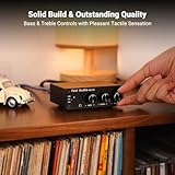 Fosi Audio Q4 Headphone Amplifier DAC Converter, Mini Stereo Digital-to-Analog DAC Amp, USB Coaxial Optical to 3.5MM AUX RCA Jack, for Computer Desktop Powered Active Speakers Up to 24 bit/192 kHz - Image 5
