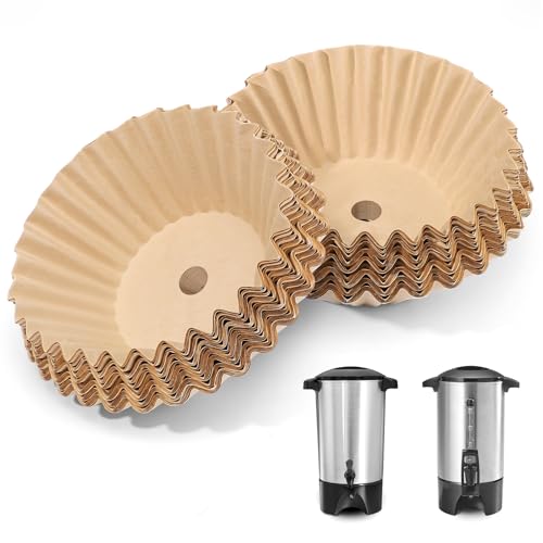 Image of Coffee Filter Compatible with Hamilton Beach 45 Cup Coffee Urn and Hot Beverage Dispenser, 100Pcs Large Coffee Filters Compatible with Sybo 30 Cup Coffee Maker