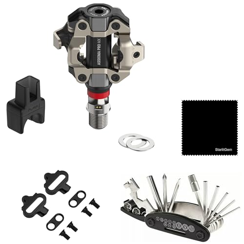 Favero Assioma Pro MX-UP Kit | Convierte tu Assioma PRO MX-1 en Assioma PRO MX-2 incluido con paño de limpieza, tacos SPD extra y kit de herramientas múltiples