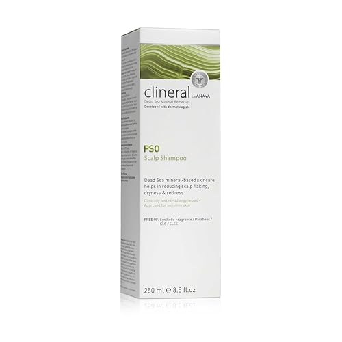 Miniatura 6 de AHAVA Clineral Pso Scalp Shampoo - Champú rico y suave para reducir las irritaciones del cuero cabelludo, alivia la sequedad, limpia el cabello,