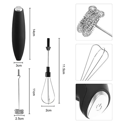 Mini Mixer Misturador Manual Portátil de Bebidas com Mini Fouet Mistura Homogênea Ideal Para Shakes