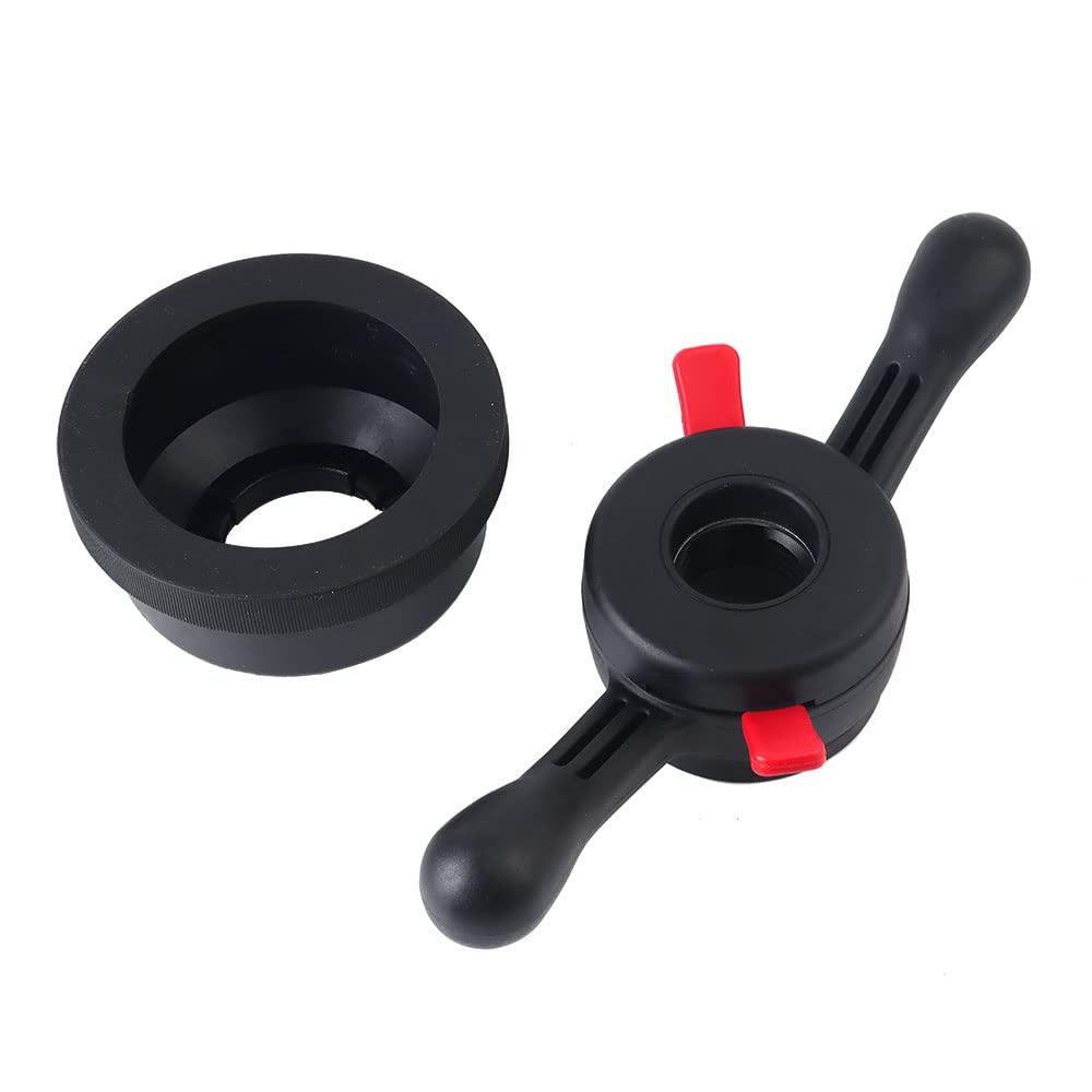 Snapklik.com : 36mmX3mm Pitch Quick Release Nut Lug Nut Screw Wing Nut ...