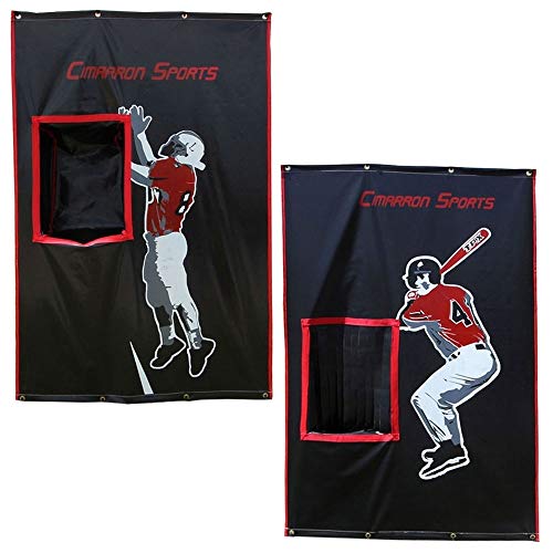 Cimarron Outdoor Sports Gaming Accessories 2-Sport Catcher Vinyl Backstop