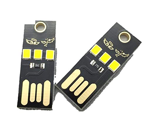 5PCS USB lamp Computer light Keyboard light Camping light ultra-small ultra-thin mini USB Lamp Mobile power LED