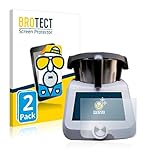 [Antirreflejos] Este exclusivo protector BROTECT Mate minimizará los incómodos reflejos de la luz y el sol en la pantalla, compatible con SilverCrest Monsieur Cuisine Smart (2 Unidades)