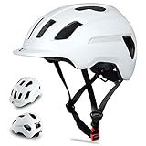🎁 🚴 【Perfektes Outdoor-Fahrradzubehör】 - Unser Helm ist ultraleicht, Sie spüren ihn nicht einmal auf dem Kopf, ideal für Straßenfahrten in den Bergen. Dieses reflektierende Streifendesign auf beiden Seiten und auf dem Rücken erhöht die Sicherheit beim Nachtfahren. Dieser Helm ist der perfekte Begleiter für Ihr Radfahren, sodass Sie während Ihrer Radtour mit Freunden und Familie mehr genießen können