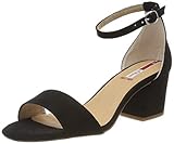 s.Oliver Damen 5-5-28318-34 Riemchensandalen, Schwarz (Black 1), 38