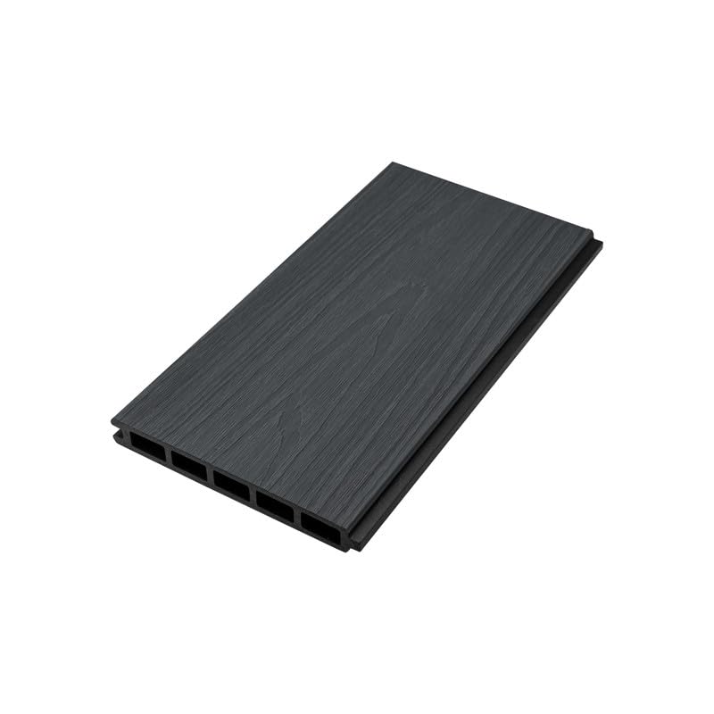 Tuda Grass Direct Co-Extrusion Composite Tongue & Groove Flat Fencing Boards - 15.7cm x 1.8m - Light Grey