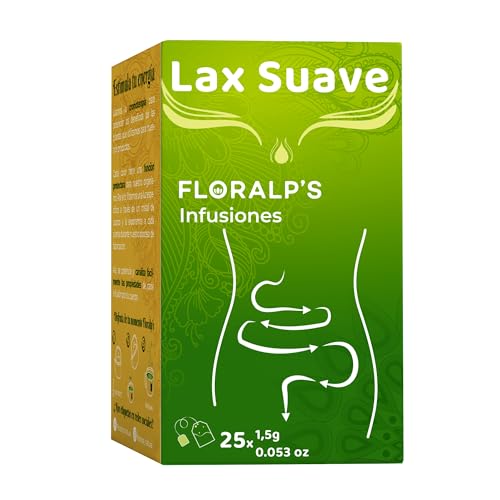 Lax Suave de Floralps - Infusión Natural para el Bienestar Digestivo - 25 Sobres