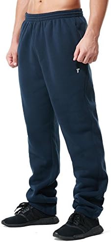 Greatrees Men's Big & Tall Jogger Fleece Pants with Pockets