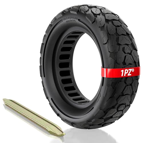 1PZ KBO-5DX 10x3 255x80 Solid tire 80/65-6 Replacement for Nanrobot D4+ D5+ D6+ Varla Eagle 1 Zero 10x Apollo Pro Kugoo M4 Pro Electric Scooter Go karts