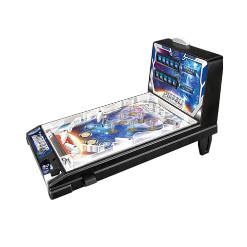 Juego Pinball Clásico con Música Y Marcador - Máquina Arcade Casera de 42 x 27 x 24.5 cm, Ideal para Juegos en Familia y Entretenimiento en Interiores Juego Pinball Clásico con Música Y Marcador - Máquina Arcade Casera de 42 x 27 x 24.5 cm, Ideal para Juegos en Familia y Entretenimiento en Interiores