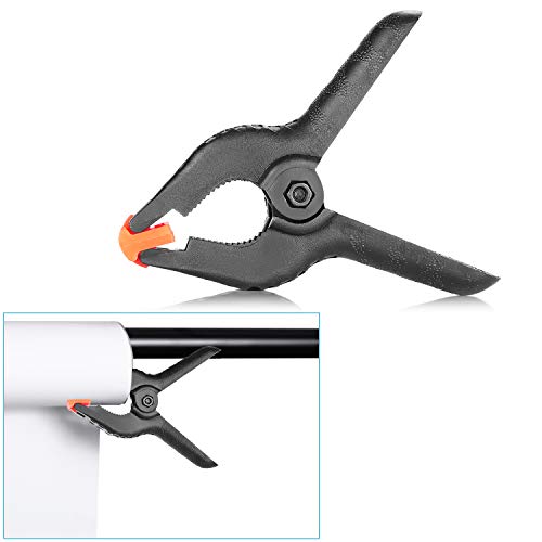 Neewer 6-Pack Set Heavy Duty Muslin Spring Clamps Clips 4.3"/11Cm For Photo Studio Backdrops Backgrounds Woodworking #TOP2