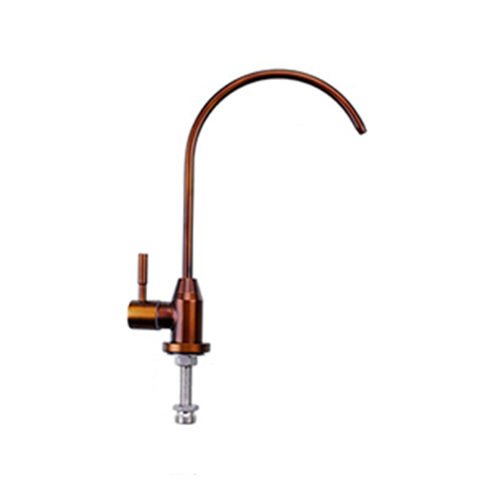 Robinet de cuisine à trou unique rotatif Copper B eau filtrée pure