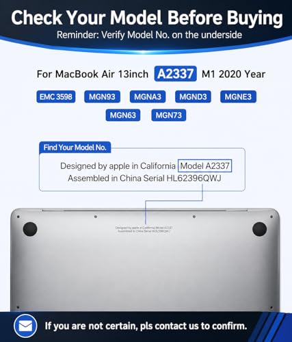 Image of A2337 Screen Replacement 13.3 inch for MacBook Air M1 2020 Full LCD(Silver) | Model:EMC 3598, MGN63, MGN73, MGN93, MGNA3, MGND3, MGNE3,13 inch, 2560x1600,Full Display Assembly,Fix Kit,Installation Guide