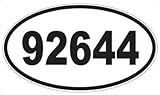 US Decal, Inc. Number 92644 Oval Sticker