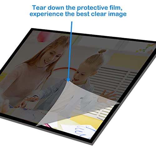 10 Pack 5"X7" Premium Magnetic Picture Pockets Frames With Black Holds 5 X 7 Inches Photo For Refrigeratorby M.memo #TOP1