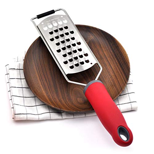 Hemoton Grater de aço inoxidável com alça para cortador de vegetais manual de queijo de alho de geng