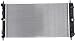 Garage-Pro Radiator for CHEVROLET MALIBU 2004-2010/G6 2005-2010/AURA 2007-2008 3.5L/3.9L Engine