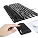 Aelfox Memory Foam Keyboard Wrist Rest&Mouse Pad Wrist Support, Ergonomic Design For Office, Home Office, Laptop, Desktop Computer, Gaming Keyboard (Black)